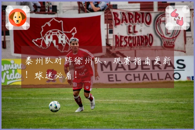 泰州队对阵徐州队，观赛指南更新！球迷必看！
