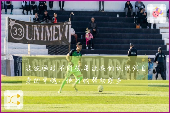 波波通过不同视角让我们认识到自身的卓越，他对我帮助颇多